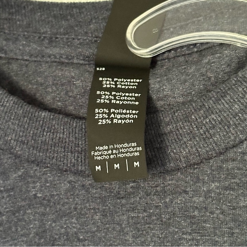 Old Wood Graphic Men's T-Shirt - dark gray size M new without tags - Picture 4 of 4